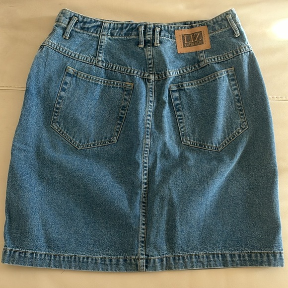 Blue Jean Denim Skirt - Picture 2 of 3